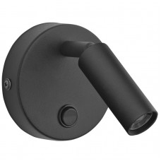 Απλίκα Τοίχου Reading Light 1xG9 230V Μαύρη ENZO 4237